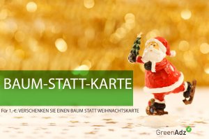 Unser Beitrag zum Klimaschutz? Bäume-statt-Weihnachtskarten:Für nur 1,-€ netto verschenken Sie nachhaltige Freude, schonen das Klima bzw. die Umwelt und zaubern ein Lächeln auf die Gesichter Ihrer Kunden. #BäumestattWeihnachtskarten #Weihnachtsgeschenke #Weihnachtspost #Kundengeschenke #EntrepreneursforFuture #Klimawoche #Sustainability #BaumstattKarte