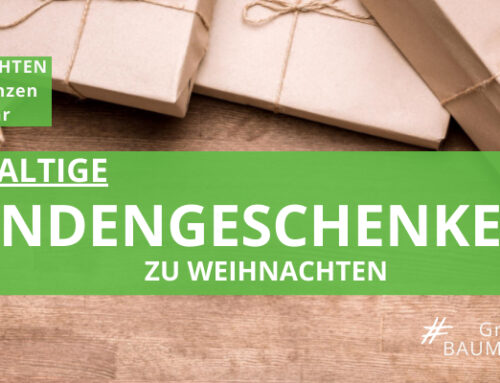 Nachhaltige Geschenkideen für Kunden zu Weihnachten 2022