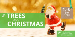 Trees instead of Christmas cards for B2B