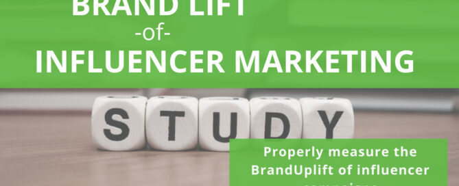 Influencer Markekting Research BrandLift by GreenAdz