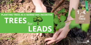 Plant trees for 1,-€ for companies and customers