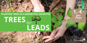 Plant trees for €1 for companies and customers