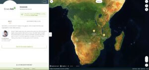 Interaktive Webmap GreenAdz bei weforest